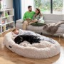 Lit de Chien pour Humains Human Dog Bed XXL InnovaGoods Beige: Plus de 300.000 produits de grandes marques en vente directe à p