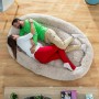Lit de Chien pour Humains Human Dog Bed XXL InnovaGoods Beige: Plus de 300.000 produits de grandes marques en vente directe à p
