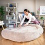 Lit de Chien pour Humains Human Dog Bed XXL InnovaGoods Beige: Plus de 300.000 produits de grandes marques en vente directe à p