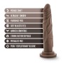 Gode réaliste Blush Dr Skin Silicone Ø 3,5 cm (17,7 cm) (19 cm): Plus de 300.000 produits de grandes marques en vente directe à 