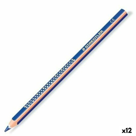 Crayon Staedtler Jumbo Noris Bleu Bois (12 Unités): Plus de 300.000 produits de grandes marques en vente directe à prix usine su