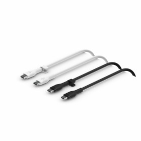Câble USB C Belkin Noir/Blanc (2 Unités): Plus de 300.000 produits de grandes marques en vente directe à prix usine sur cadeaufo