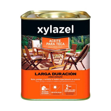 Huile pour teck Xylazel Longue durée Chêne 750 ml Mat: Plus de 300.000 produits de grandes marques en vente directe à prix usine