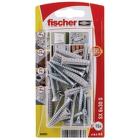 Chevilles et vis Fischer Chevilles et vis 15 Unités (6 x 30 mm): Plus de 300.000 produits de grandes marques en vente directe à 