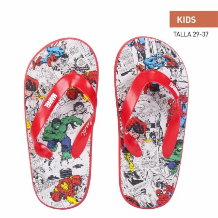 Tongs pour Enfants Marvel Rouge Gris: Plus de 300.000 produits de grandes marques en vente directe à prix usine sur cadeaufou.co