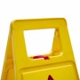 Panneau pliable attention sol mouillé Normaluz Jaune 30 x 21 x 62 cm: Plus de 300.000 produits de grandes marques en vente direc