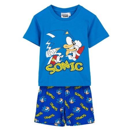 Pyjama Enfant Sonic Bleu: Plus de 300.000 produits de grandes marques en vente directe à prix usine sur cadeaufou.com. Label bou