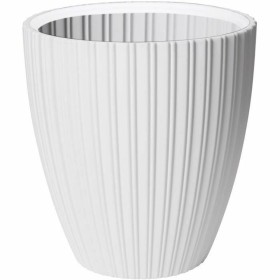 Pot Garden ID Fancy Blanc Polyéthylène 40 x 42 cm: Plus de 300.000 produits de grandes marques en vente directe à prix usine sur