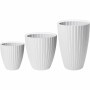 Pot Garden ID Fancy Blanc Polyéthylène 40 x 42 cm: Plus de 300.000 produits de grandes marques en vente directe à prix usine sur