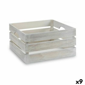 Boîte Décorative Blanc Bois 31 x 20 x 40,5 cm (9 Unités): Plus de 300.000 produits de grandes marques en vente directe à prix us