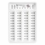 Range-couverts Kinvara CN19128-1 Blanc Noir polypropylène 22,5 x 4,5 x 32 cm (24 Unités): Plus de 300.000 produits de grandes ma