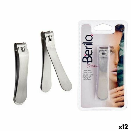 Ciseaux à ongles Berilo 1703240 Argenté Métal (12 Unités): Plus de 300.000 produits de grandes marques en vente directe à prix u