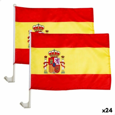 Porte-drapeau pour voiture Colorbaby 45 x 30 cm Espagne 2 Pièces 24 Unités: Plus de 300.000 produits de grandes marques en vente