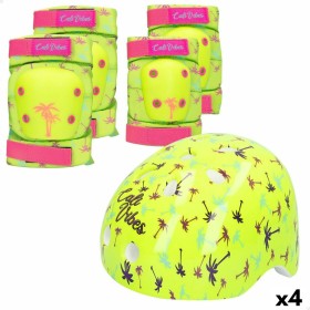 Set de protection sportive Colorbaby Neon Cali Vibes Jaune (4 Unités): Plus de 300.000 produits de grandes marques en vente dire