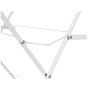 Séchoir Pliable Kipit WR4062A-1NB-489 Blanc Noir polypropylène Fer 47 x 41 x 136 cm Vertical (5 Unités): Plus de 300.000 produit