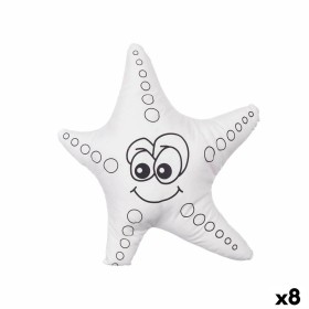 Peluche à colorier Pincello ST371 Blanc Noir Tissu 26 x 26 x 8 cm Étoile de mer (8 Unités): Plus de 300.000 produits de grandes 
