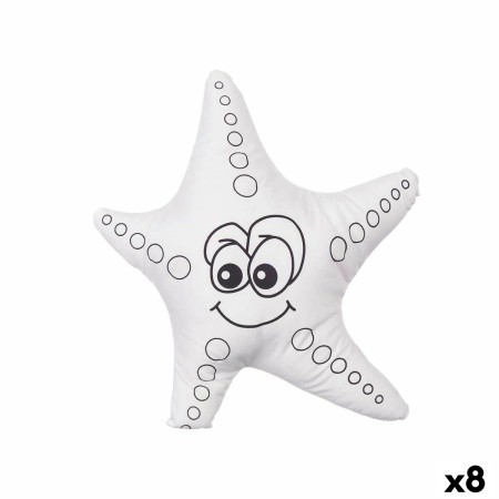 Peluche à colorier Pincello ST371 Blanc Noir Tissu 26 x 26 x 8 cm Étoile de mer (8 Unités): Plus de 300.000 produits de grandes 
