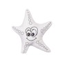 Peluche à colorier Pincello ST371 Blanc Noir Tissu 26 x 26 x 8 cm Étoile de mer (8 Unités): Plus de 300.000 produits de grandes 