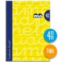 Cahier Lamela 4 mm Jaune Din A4 5 Pièces 80 Volets: Plus de 300.000 produits de grandes marques en vente directe à prix usine su