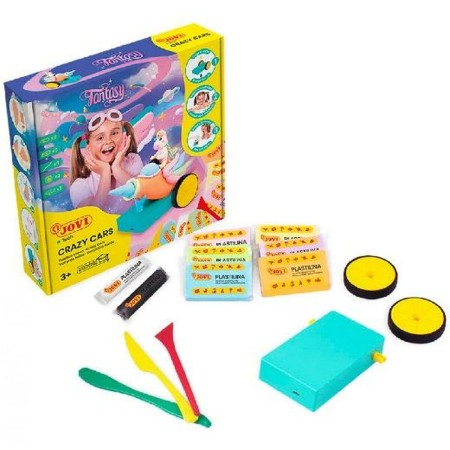 Pâte à modeler en argile Jovi Crazy Cars Fantasy Multicouleur (1 Pièce): Plus de 300.000 produits de grandes marques en vente di