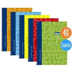 Lot de cahiers Lamela Multicouleur quarto 5 Pièces 80 Volets: Plus de 300.000 produits de grandes marques en vente directe à pri