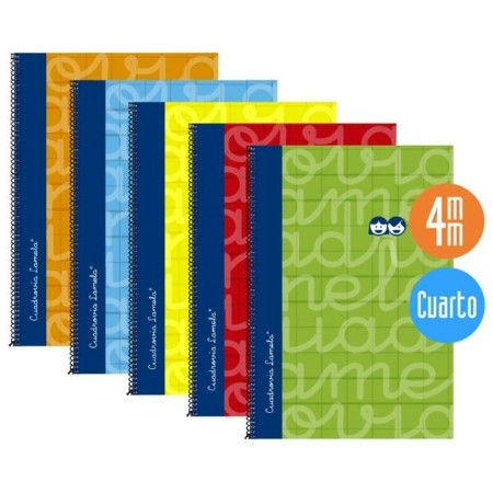 Lot de cahiers Lamela Multicouleur quarto 5 Pièces 80 Volets: Plus de 300.000 produits de grandes marques en vente directe à pri