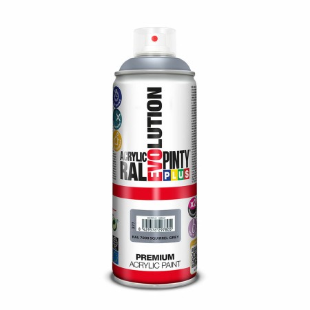 Peinture en spray Pintyplus Evolution RAL 7000 Gris squirrel 400 ml: Plus de 300.000 produits de grandes marques en vente direct