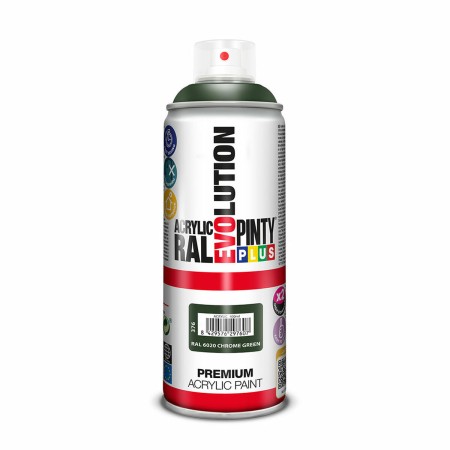 Peinture en spray Pintyplus Evolution RAL 6020 Vert foncé 400 ml Chrome: Plus de 300.000 produits de grandes marques en vente di