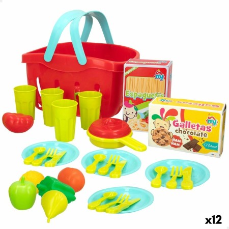 Set de jouets alimentaires Colorbaby Linge et ustensiles de cuisine 33 Pièces (12 Unités): Plus de 300.000 produits de grandes m