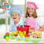 Set de jouets alimentaires Colorbaby Linge et ustensiles de cuisine 33 Pièces (12 Unités): Plus de 300.000 produits de grandes m