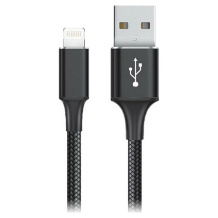 Câble USB vers Lightning Goms Noir 2 m: Plus de 300.000 produits de grandes marques en vente directe à prix usine sur cadeaufou.