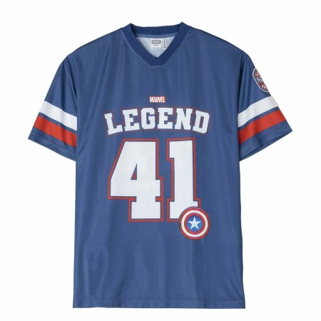 T-shirt à manches courtes unisex The Avengers Legend Bleu: Plus de 300.000 produits de grandes marques en vente directe à prix u