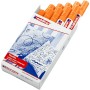 Marqueur permanent Edding 4500 Textile Fluorescent Orange (10 Unités): Plus de 300.000 produits de grandes marques en vente dire