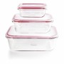 Ensemble de contenants de cuisine hermétiques empilables Ibili 754750 3 Unités: Plus de 300.000 produits de grandes marques en v