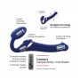 Vibromasseur Strap-on-me 6017401 Bleu L: Plus de 300.000 produits de grandes marques en vente directe à prix usine sur cadeaufou