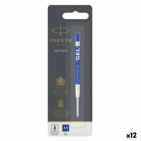 Recharge pour stylo Parker Quink Flow Bleu (12 Unités): Plus de 300.000 produits de grandes marques en vente directe à prix usin