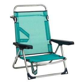 Chaise de Plage Alco Aluminium Multiposition Pliable Vert 62 x 82 x 65 cm (62 x 82 x 65 cm): Plus de 300.000 produits de grandes