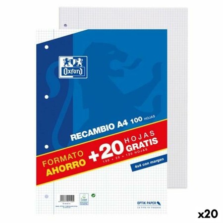 Bloc de Notes Oxford 90 g/m² (20 Unités): Plus de 300.000 produits de grandes marques en vente directe à prix usine sur cadeaufo