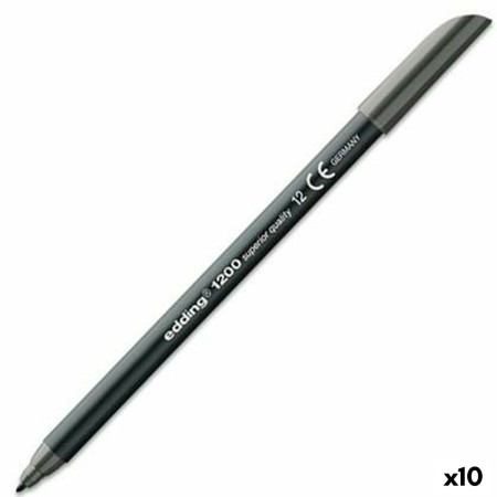 Marqueur Edding 1200 Gris (10 Unités): Plus de 300.000 produits de grandes marques en vente directe à prix usine sur cadeaufou.c