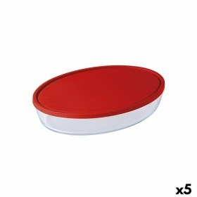 Plat à Gratin Ô Cuisine Cook&store Ocu Avec couvercle 3 L Transparent verre Silicone 5 Unités: Plus de 300.000 produits de grand