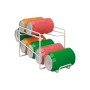 organisateur pour frigo Metaltex Blanc Aluminium 14 x 33 x 15 cm (6 Pièces): Plus de 300.000 produits de grandes marques en vent