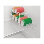 organisateur pour frigo Metaltex Blanc Aluminium 14 x 33 x 15 cm (6 Pièces): Plus de 300.000 produits de grandes marques en vent