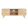 Meubles de télévision DKD Home Decor Naturel Métal Bois d'hévéa 120 x 30 x 48 cm: Plus de 300.000 produits de grandes marques en