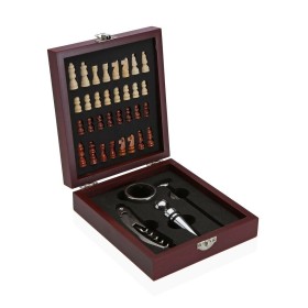 Set d'Accessoires pour Vin Versa Jeu d'Échecs Verre ABS Bois MDF 16,8 x 5,1 x 14,78 cm: Plus de 300.000 produits de grandes marq