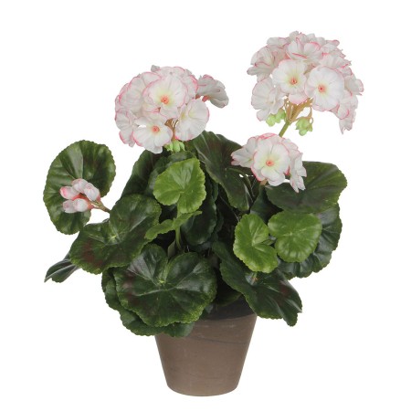 Plante décorative Mica Decorations PVC Géranium (11,5 x 33 cm): Plus de 300.000 produits de grandes marques en vente directe à p
