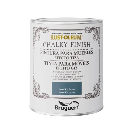 Peinture Bruguer Rust-oleum Chalky Finish 5733886 Meubles 750 ml Azul Océano: Plus de 300.000 produits de grandes marques en ven