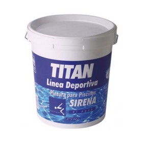Peinture acrylique Titan Sirena 183271004 Bleu Piscine Mat 4 L: Plus de 300.000 produits de grandes marques en vente directe à p