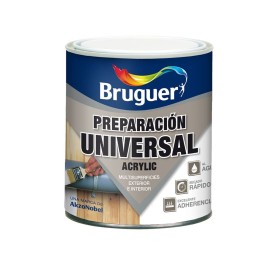 Préparation des surfaces Bruguer 5120577 Universel Acrylique Apprêt Blanc 750 ml Mat: Plus de 300.000 produits de grandes marqu