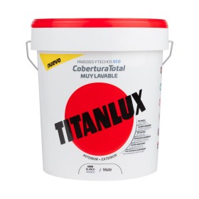 Peinture acrylique Titan 06t100005 Plafond Paroi Lavable Blanc Mat 4 L: Plus de 300.000 produits de grandes marques en vente dir