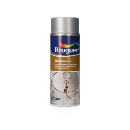 Peinture en spray Bruguer 5198002 Métallisé Argenté 400 ml: Plus de 300.000 produits de grandes marques en vente directe à prix 